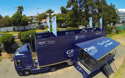 Grohe Dawn Water Technology Launches the First Mobile Showroom in Africa