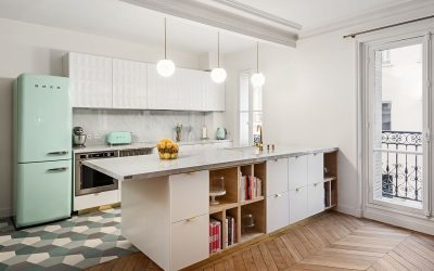 Neolith Blanco Carrara’s on a roll in Anne-Sophie’s Kitchen