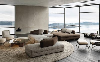 Minotti – Granville Seating System by Christophe Delcourt design