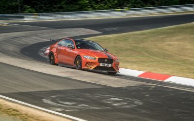 Jaguar XE SV Project 8, the world’s fastest sedan, beats its own Nürburgring Nordschleife record