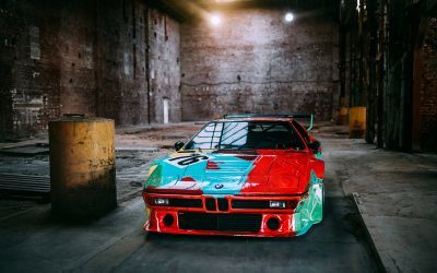The BMW M1 Art Car by Andy Warhol