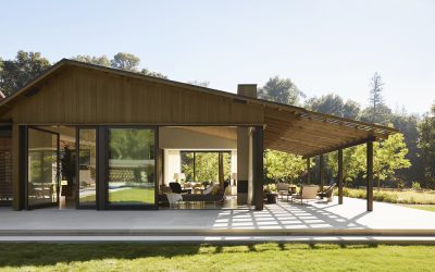 Towering Oak Trees in California’s ‘Horse Country’ Inspire a Contemporary Farmhouse Vision that Comes to Be
